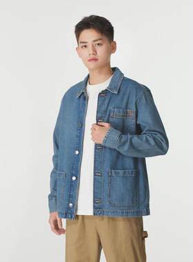 球星牛仔夹克外套男装上衣秋季新款户外运动休闲服 A426FEJW