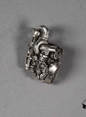 铁心银饰手工原创设计925纯银