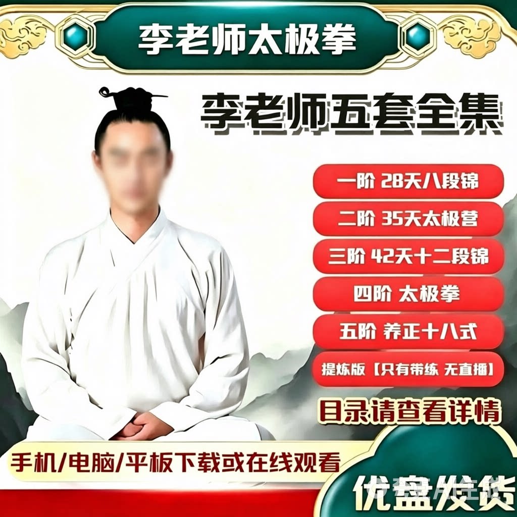 李老师太极拳视频教程