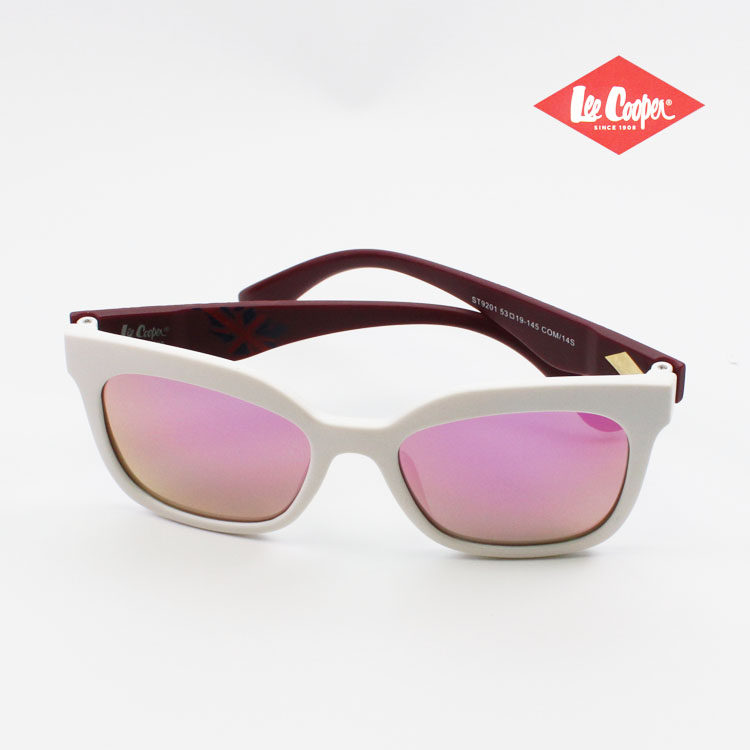 2022偏光镜Lee Cooper男女款方型蛤蟆镜反光墨镜9201太阳眼镜包邮