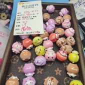 9.9元 包邮 105 022 一个大头KT娃娃树脂