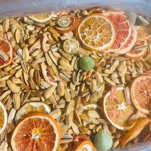 黑娃白晒果茶味瓜子整箱10斤水果味甜橙陈皮味茉莉花茶葵花籽大