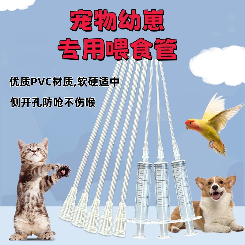 宠物喂食管鹦鹉鸟喂食器