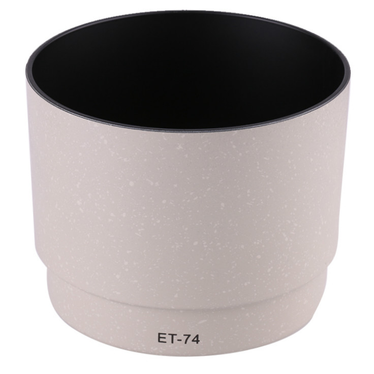 佳能ET-74 适用EF 70-200mmf/4L IS USM遮光罩 小小白镜头 白色