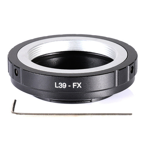 高精度 LEICA L39-FX 转接环 徕卡39mm螺口镜头转富士微单