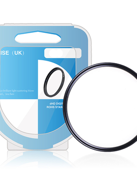 外贸出口RISE(UK)UV滤镜49/52/55/58/62/67/72/77/82/95/105mm UV