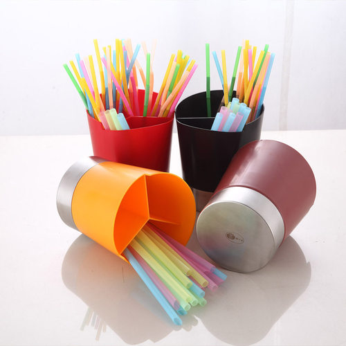 多功能黑色亚克力各种规格果饮吸管奶茶搅拌棒收纳盒纸杯架