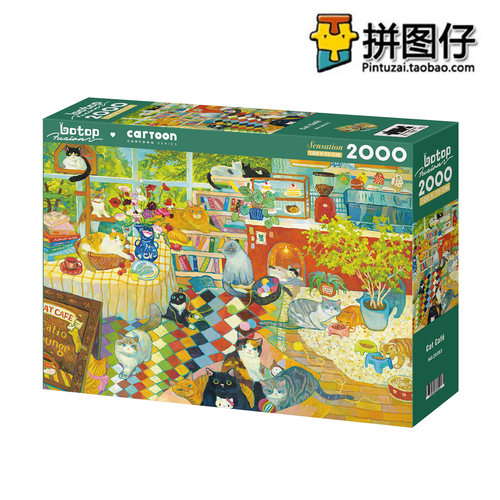 botop拼图2000成年益智解压玩具