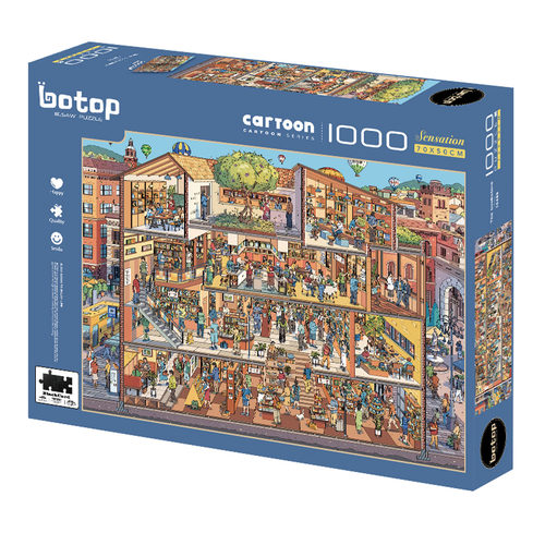 botop治愈系高难度拼图益智玩具