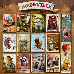 德国Heye进口益智减压成人拼图墙壁画我的乳牙自拍胡萝小怪兽系列