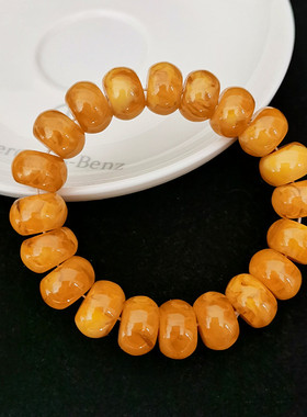 天然琥珀蜜蜡手串男女款