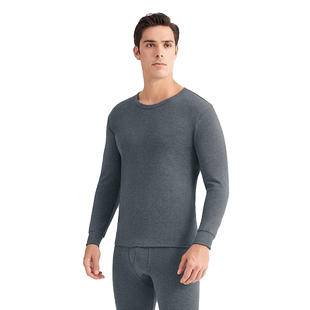 红豆内衣套装男冬季100%纯棉内衣舒适柔软秋衣秋裤男士套装棉毛衫