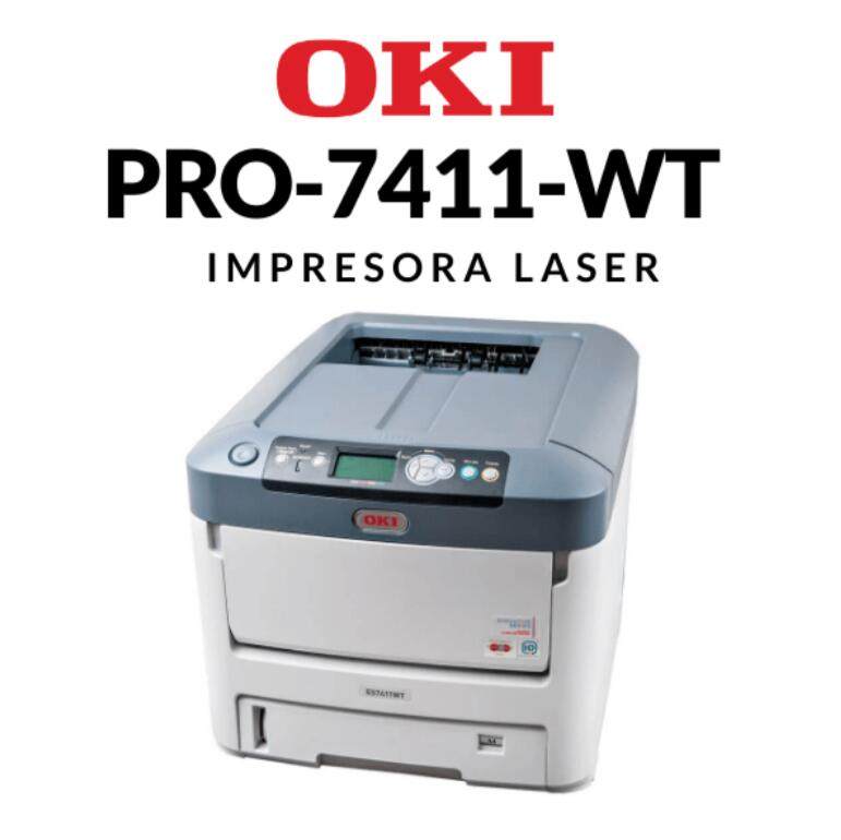 OKI A4 A3激光水转移贴白底 热转印深色镂空烫画T恤个性化打印机