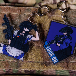 【战斗少女小颜颜】专属钥匙扣亚克力吊牌第三弹