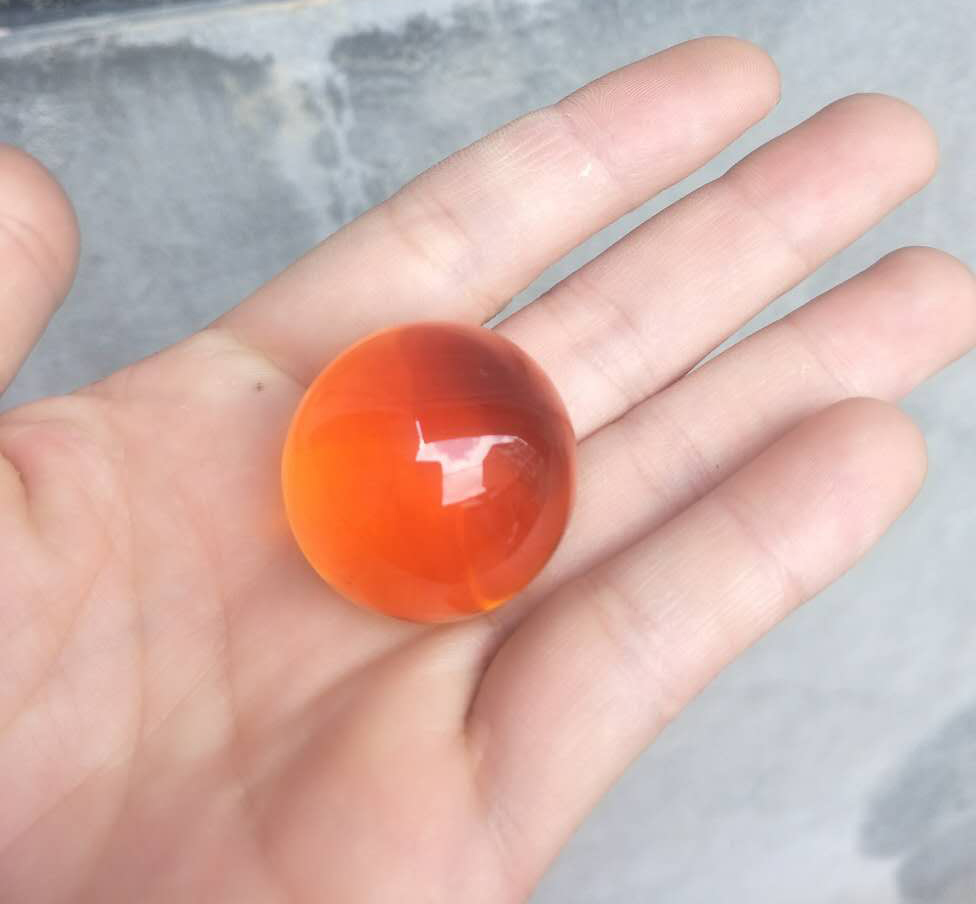 高档2.5cm25MM水晶球玻璃彩色摄影球孩童玩耍用品鱼缸园艺玻璃珠