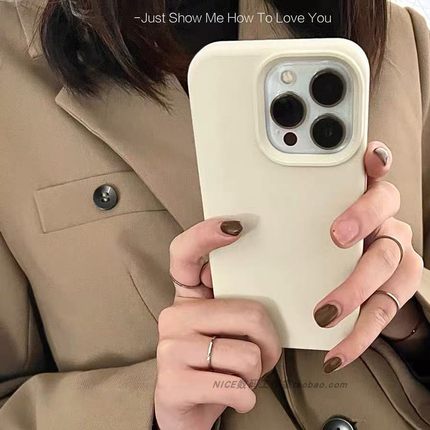 奈斯古董白15复古13pro适用oppoReno14手机壳液态硅胶Reno12全包边11防摔10/9新款FindX7简约X8ultra小众x8S+