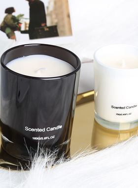 香薰蜡烛安神助眠卧室无烟大豆蜡熏香蓝风铃英国梨香氛伴手礼礼盒