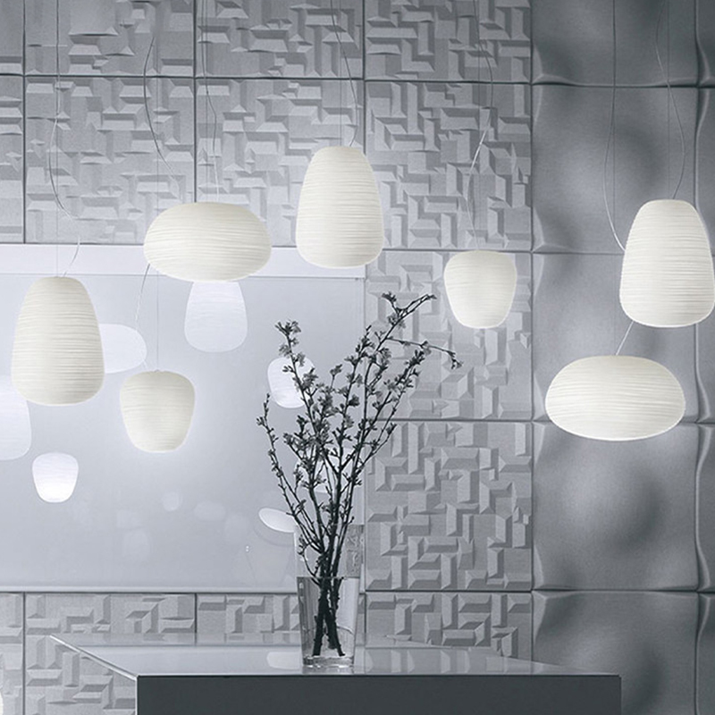 Foscarini 意大利进口灯具Rituals 简约现代北欧客厅餐厅玻璃吊灯
