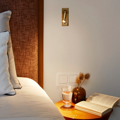 西班牙原装进口 Marset Ledtube 卧室床头轻奢简约嵌入式可调壁灯