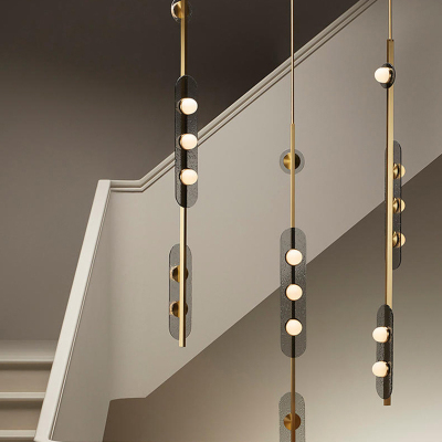 英国进口CTO Lighting MODULO VERTICAL现代轻奢玄关卧室床头吊灯