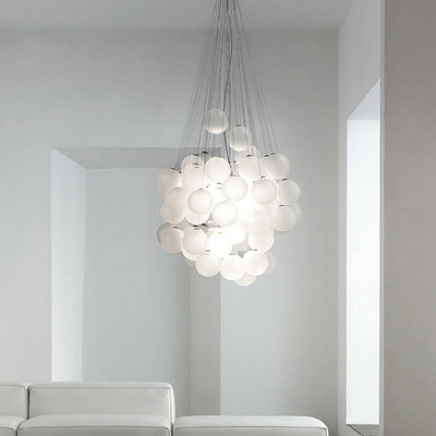 意大利进口Luceplan Stochastic创意设计别墅挑空客厅吊灯