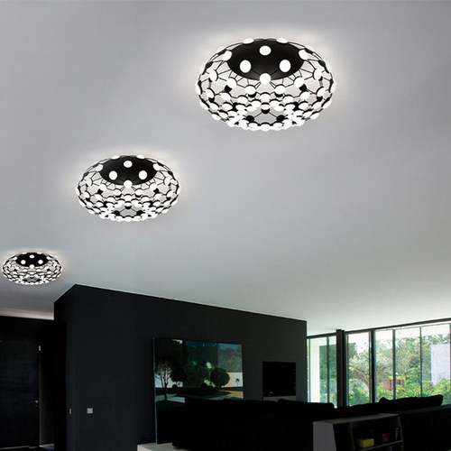 意大利进口Luceplan Mesh现代简约轻奢客厅餐厅大气棋子LED吸顶灯