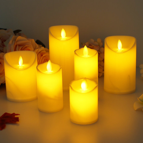 led电子蜡烛灯柱蜡生日求婚表白