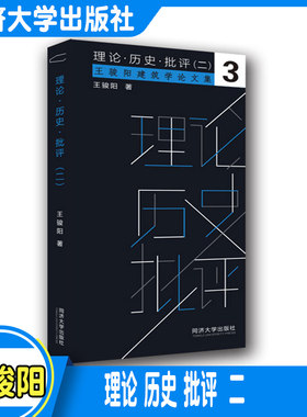 理论历史批评王骏阳建筑学