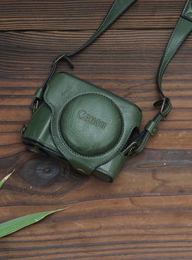 适用于佳能g7x2相机包PowerShot G7X Mark IIIg7x3保护套复古皮套
