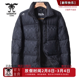 龙达飞新品【专柜同款】男士时尚户外运动面包款加厚羽绒服S16581