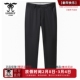 百搭直筒纯色休闲裤 龙达飞 M28350Q1 秋季 厚款 专柜同款 青年男士