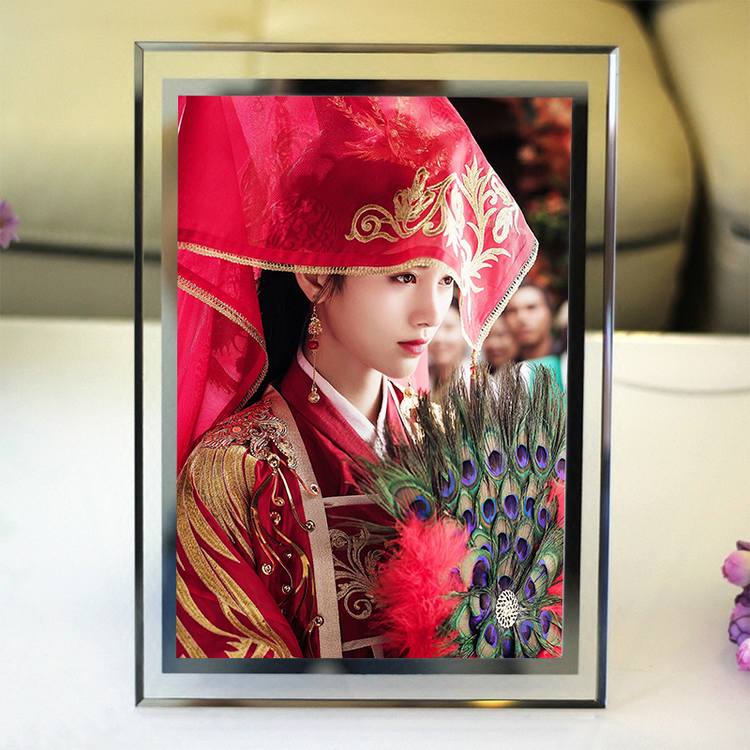 鞠婧祎水晶相框韩式diy照片摆台