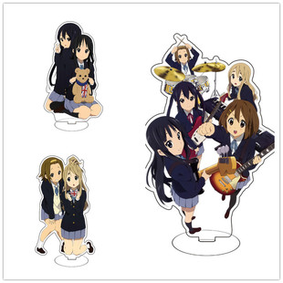 【双层】轻音亚克力立牌平泽唯琴吹紬中野梓动漫周边摆件