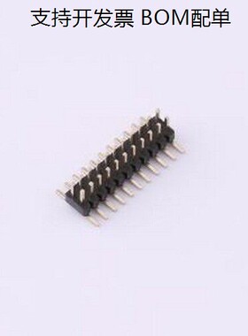 PZ1.0-US2S-11A 排针 1.0PH H1.0 2x11Pin SMT W2.3PC5.0 PA2.0 P