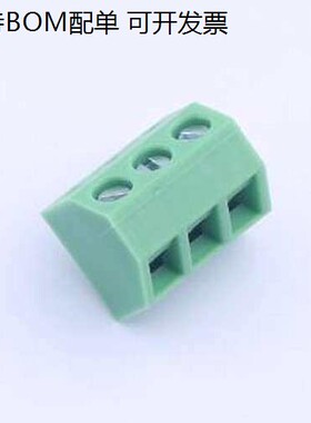 KF127S-5.0-3P 螺钉式接线端子 5mm 1x3P 排数:1 每排P数:3 直插