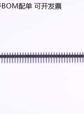 1125-1140G0S116C001 排针 间距:2.54mm 1x40P 直插 方针 插件,P=