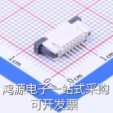 AFA07-S06ECA-00 FFC/FPC连接器 1mm P数:6 抽屉式 上接