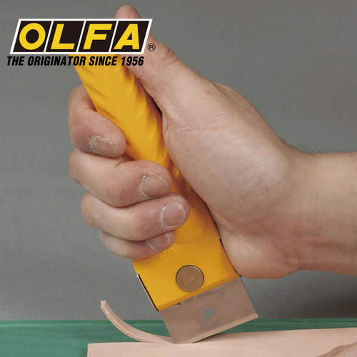 包邮日本进口OLFA替刃式裁皮刀BTC-1皮艺皮雕XB56割皮铲刀