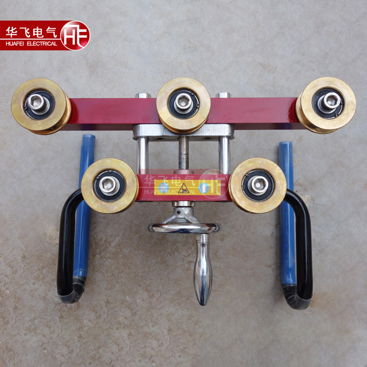 接触网接触线五轮校直器