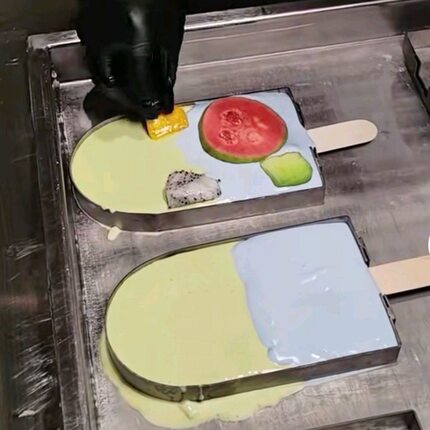 网红同款模具不锈钢水果炒酸奶巨无霸大雪糕冰淇淋模具可定制尺寸