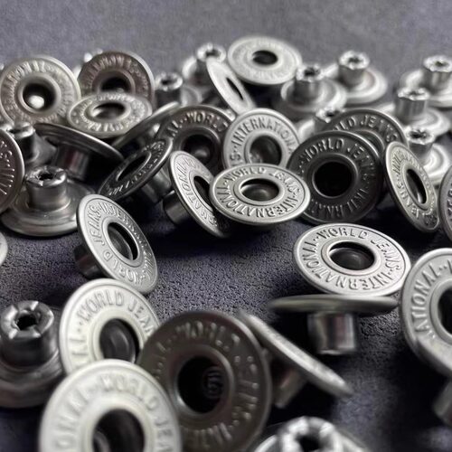 日本YKK工字扣JM82SPF银色高端