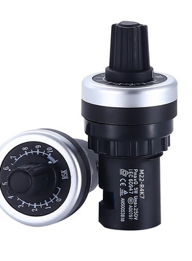 M22-R10K/R1K/R4K7/R47K/R100K/R470K  电位器