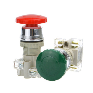 绿色 T2BMR 22mm T3BMG T2BMG 1C磨菇头自复位按钮