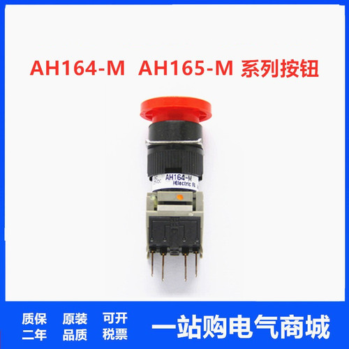 AH164-MG.R11 Y 蘑菇头按钮AH165-M5G.R11 Y11 16孔径蘑菇