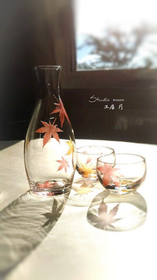 豆记のcreema minne日本代购手工玻璃烧酒壶创意礼物新家礼物