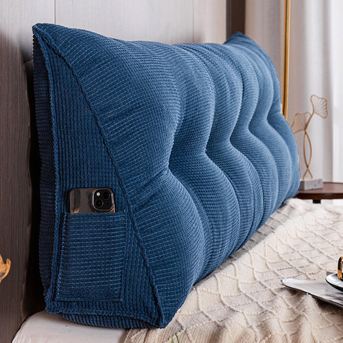 床头靠垫软包久靠不塌可拆洗靠背