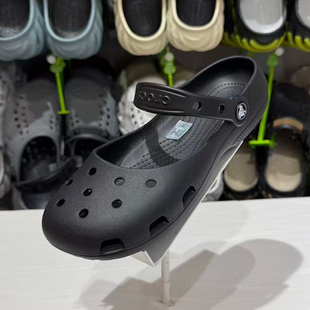 CROCS洞洞鞋卡洛驰女鞋经典芭蕾鞋一脚蹬平底沙滩凉拖鞋211994