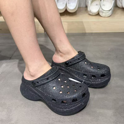 Crocs经典闪亮BAE沙滩洞洞鞋