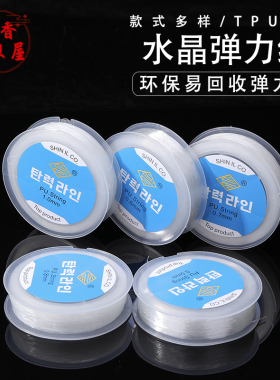 TPU韩国水晶弹力线文玩串珠绳