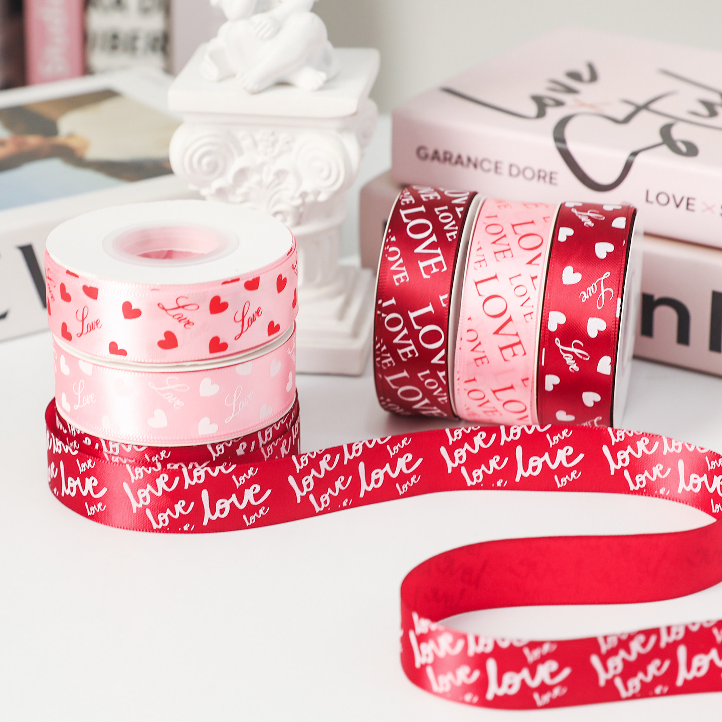 爱心love情人节丝带彩带生日蛋糕盒打包缎带绑带鲜花花束包装丝带,节庆用品/礼品,蛋糕/烘焙装饰用品,淘宝优惠券,粉丝福利购,淘宝优惠卷